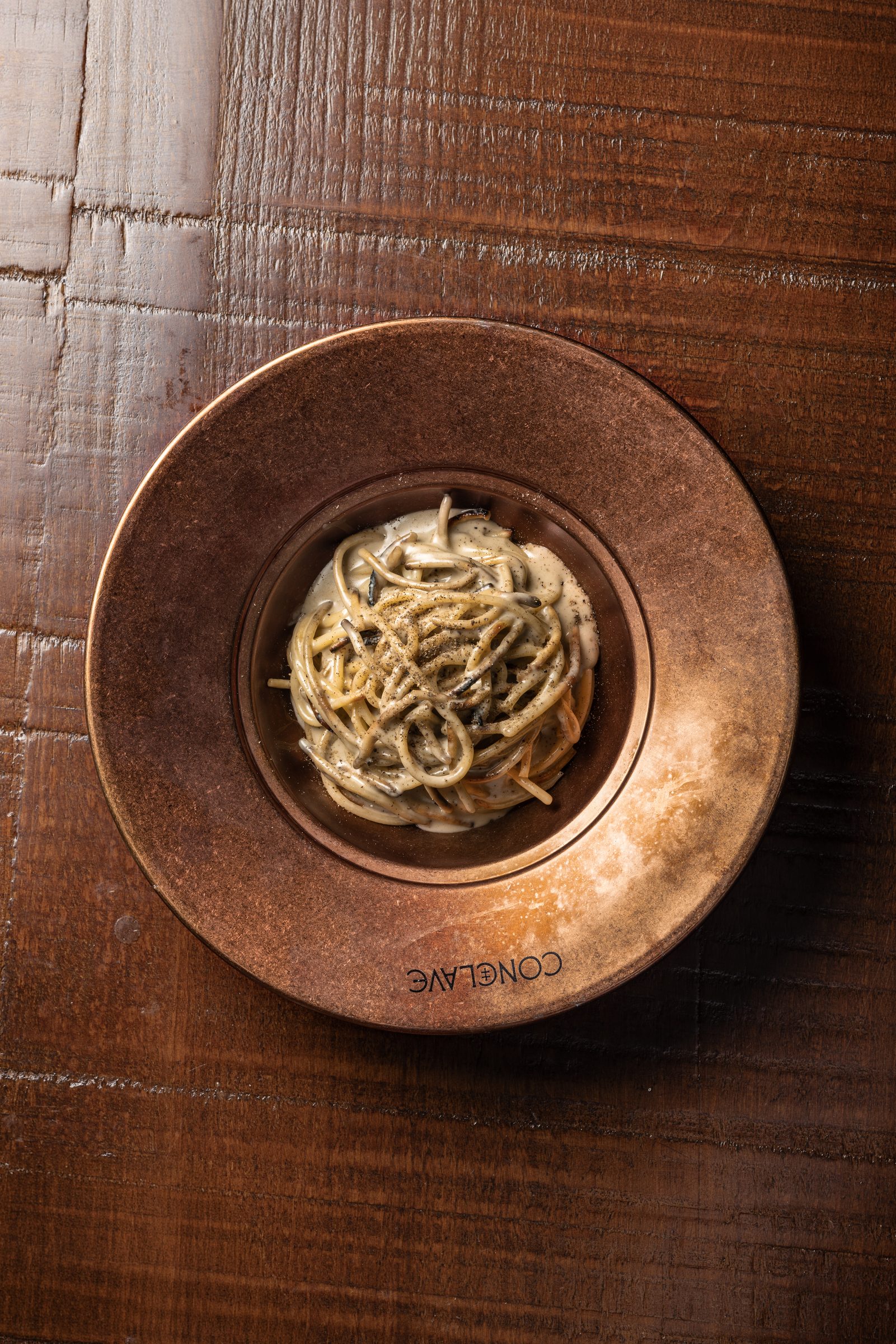 Spaghettone de Gragnano cacio e pepe